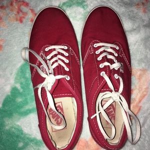 cute red vans